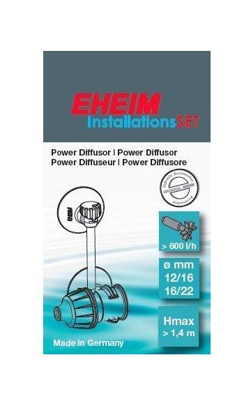 EHEIM difusor para Ø12/16mm, Ø16/22mm