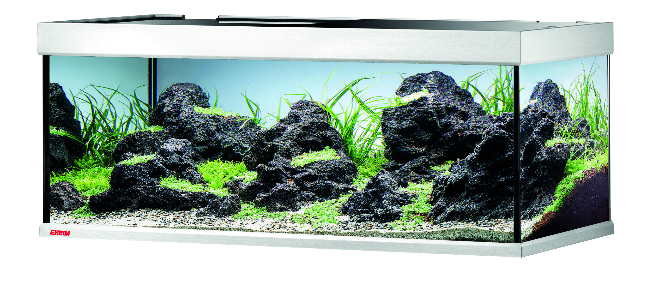 EHEIM proxima TEC 325 acuario + cubierta + marco inferior aluminio