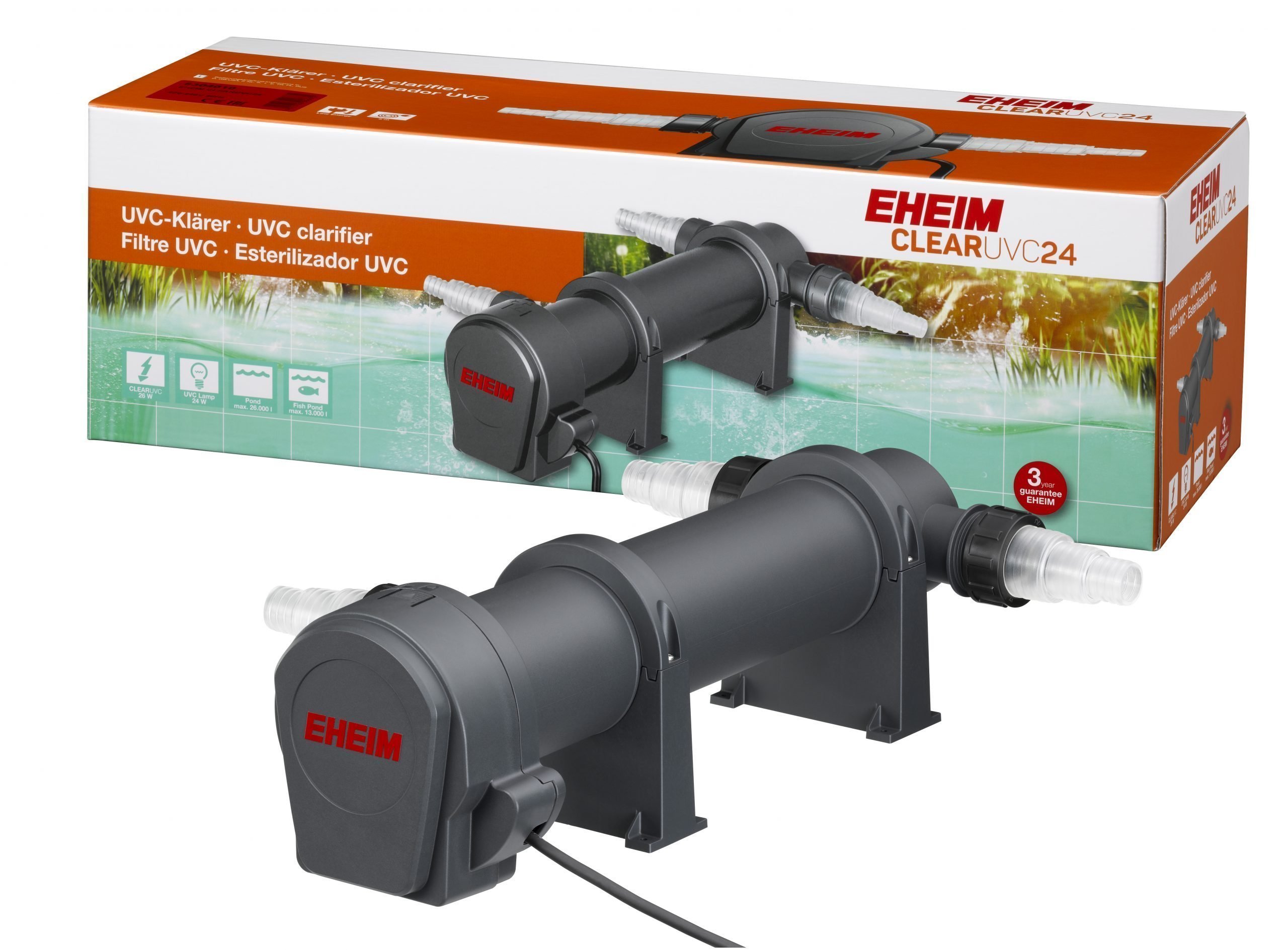 EHEIM CLEARUVC-24 - lámpara UV de estanque para uso exterior