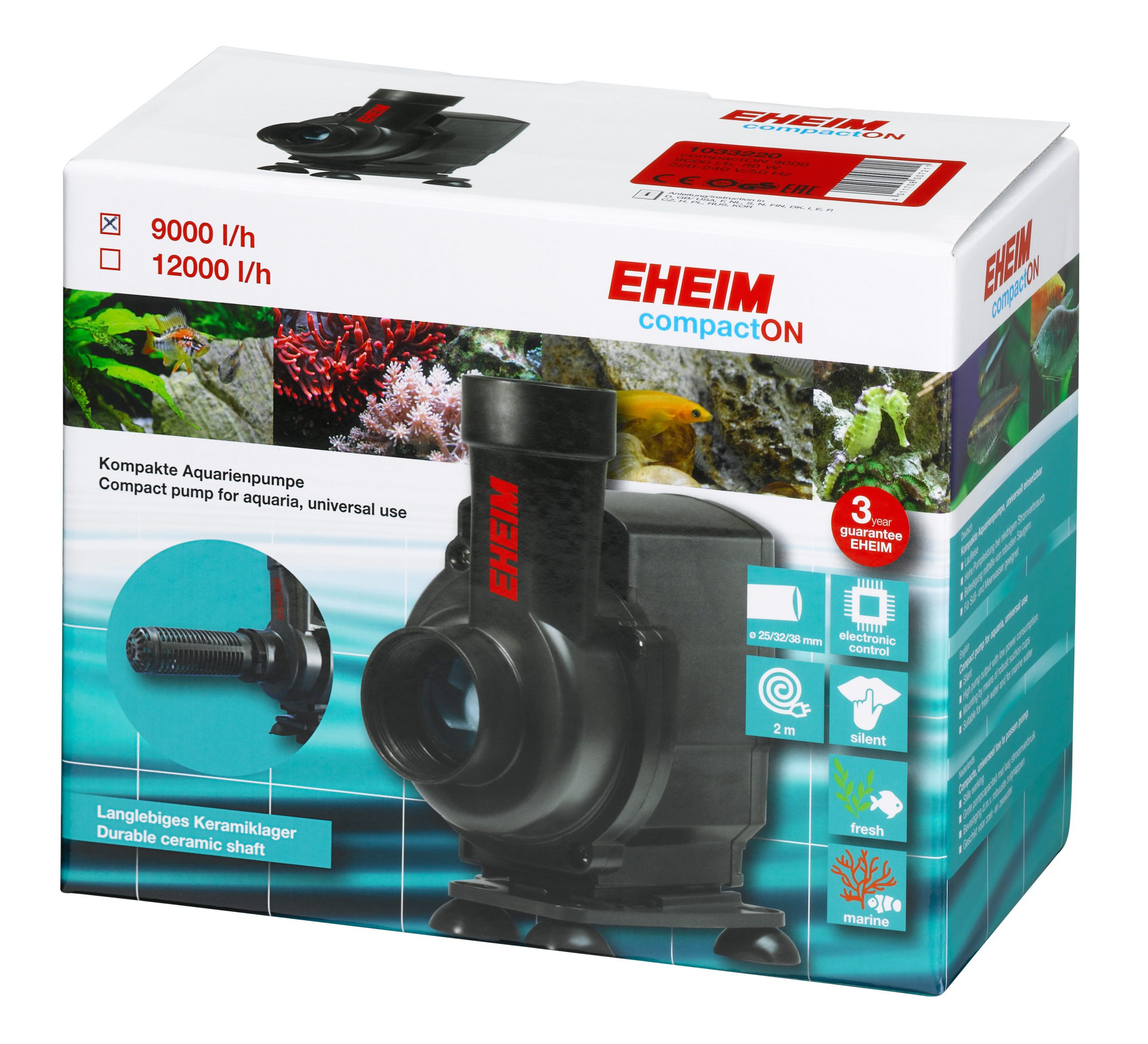 EHEIM compactON 9000 - bomba compacta de agua