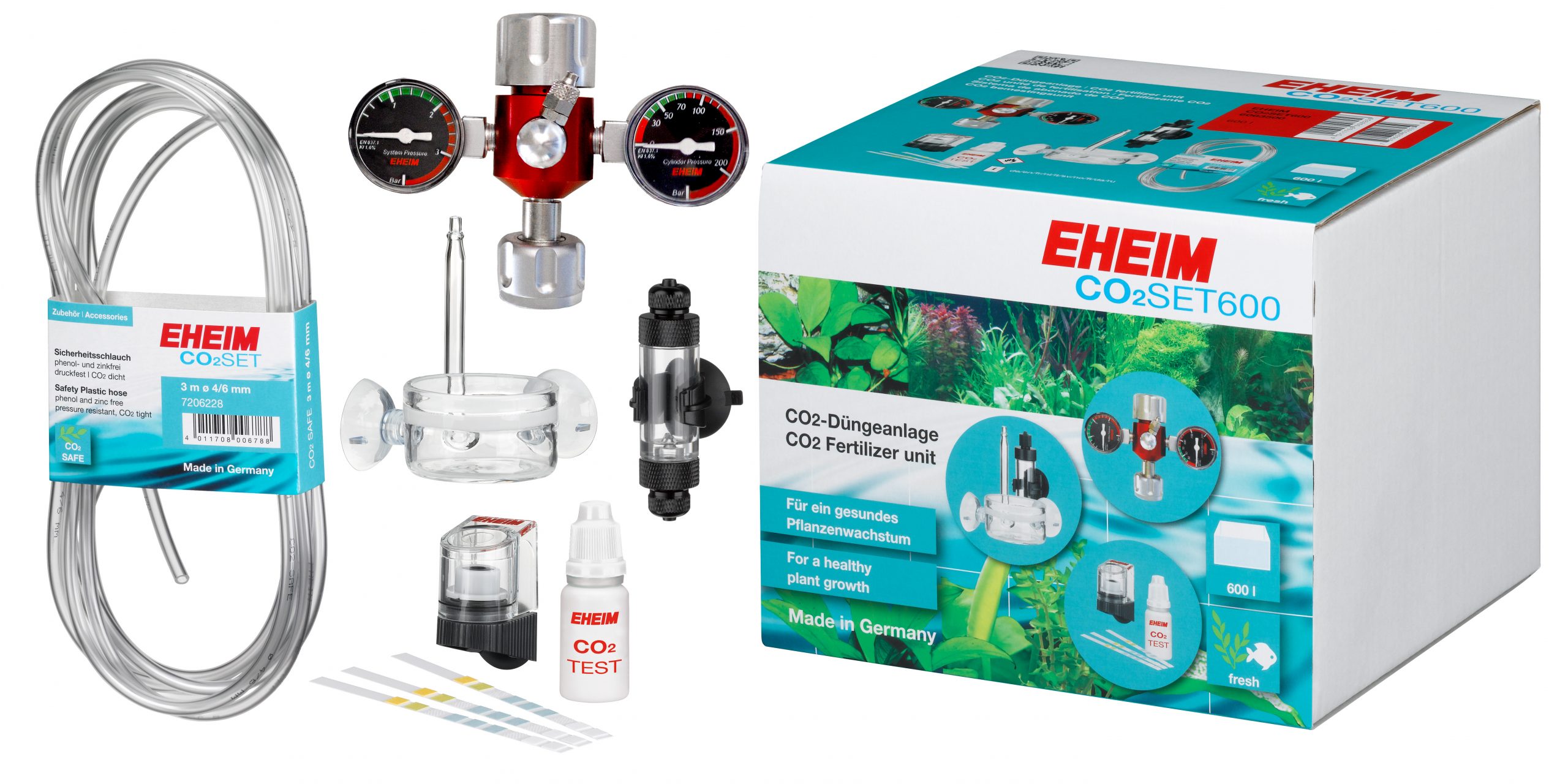 EHEIM CO²Set600 sin botella