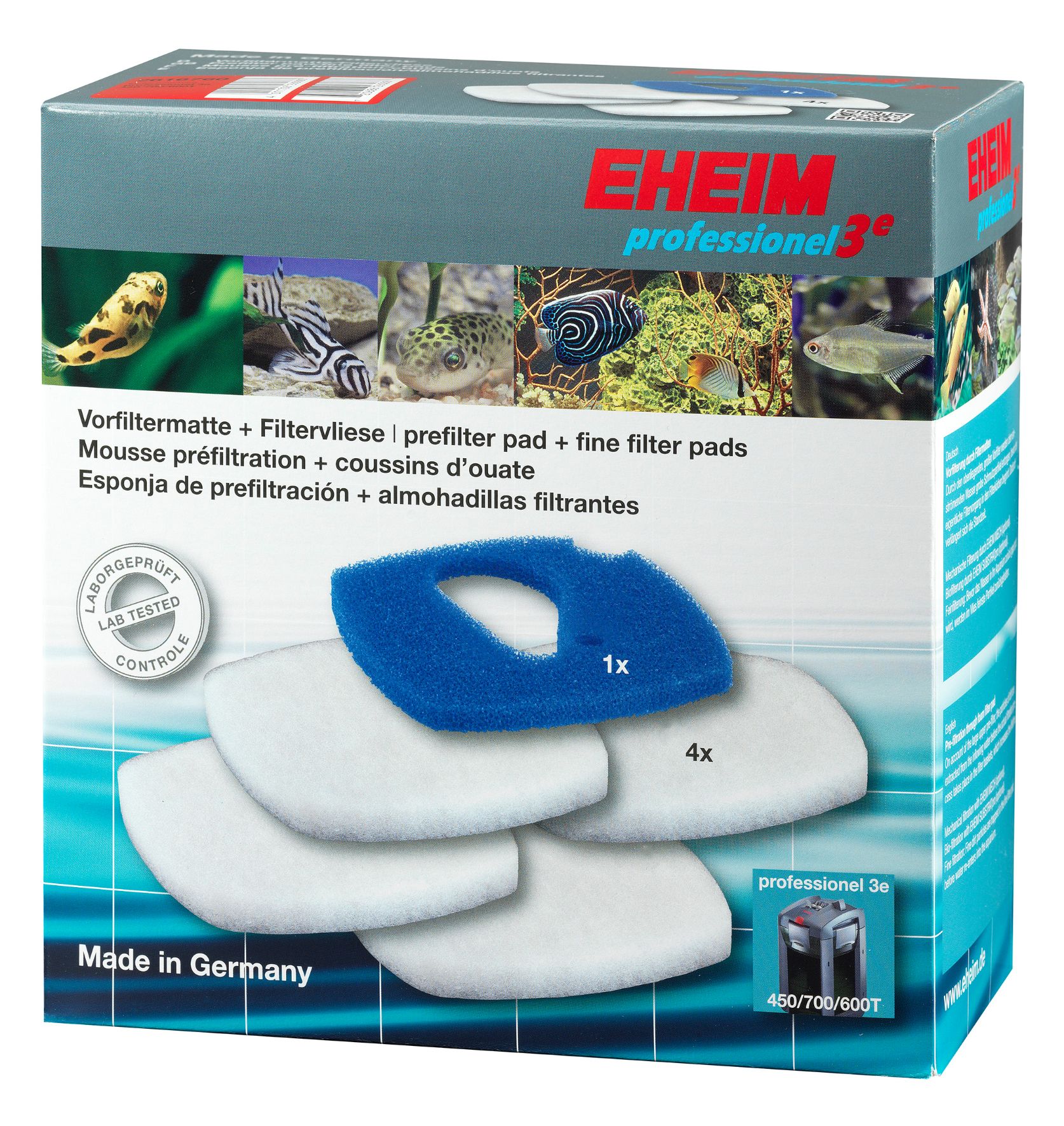 EHEIM set de esponjas filtrantes para prof. 5e 450/700/600T (2076/78, 2178)