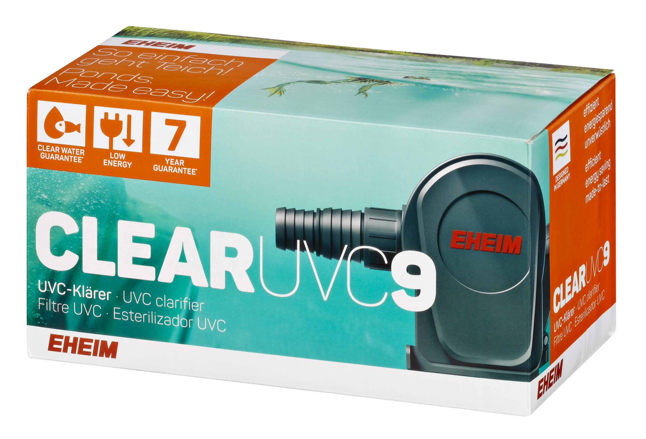 EHEIM CLEARUVC-9 - lámpara UV de estanque para uso exterior