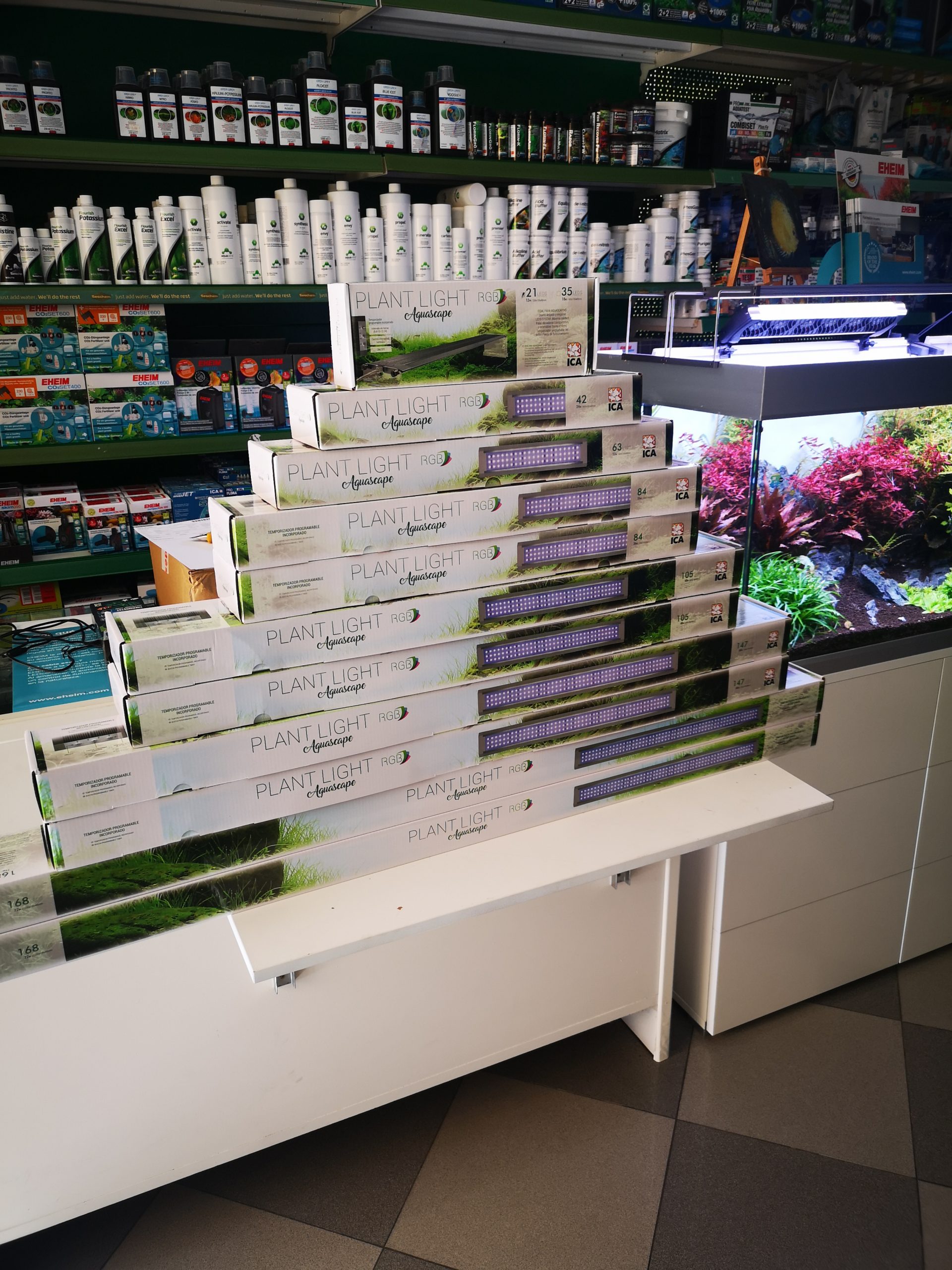 Entrada de lámparas Aquascape RGB