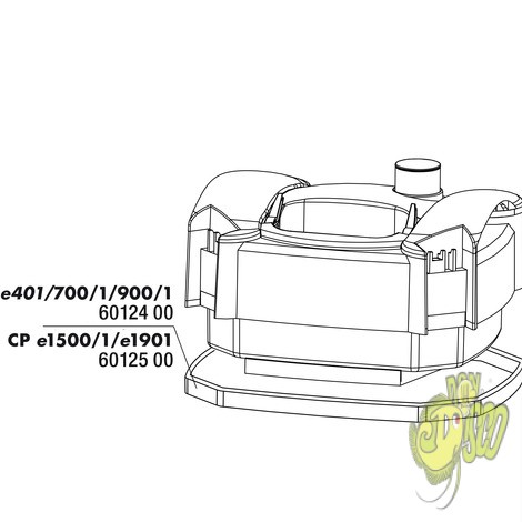 Junta para JBL CristalProfi e15/1900/1,2