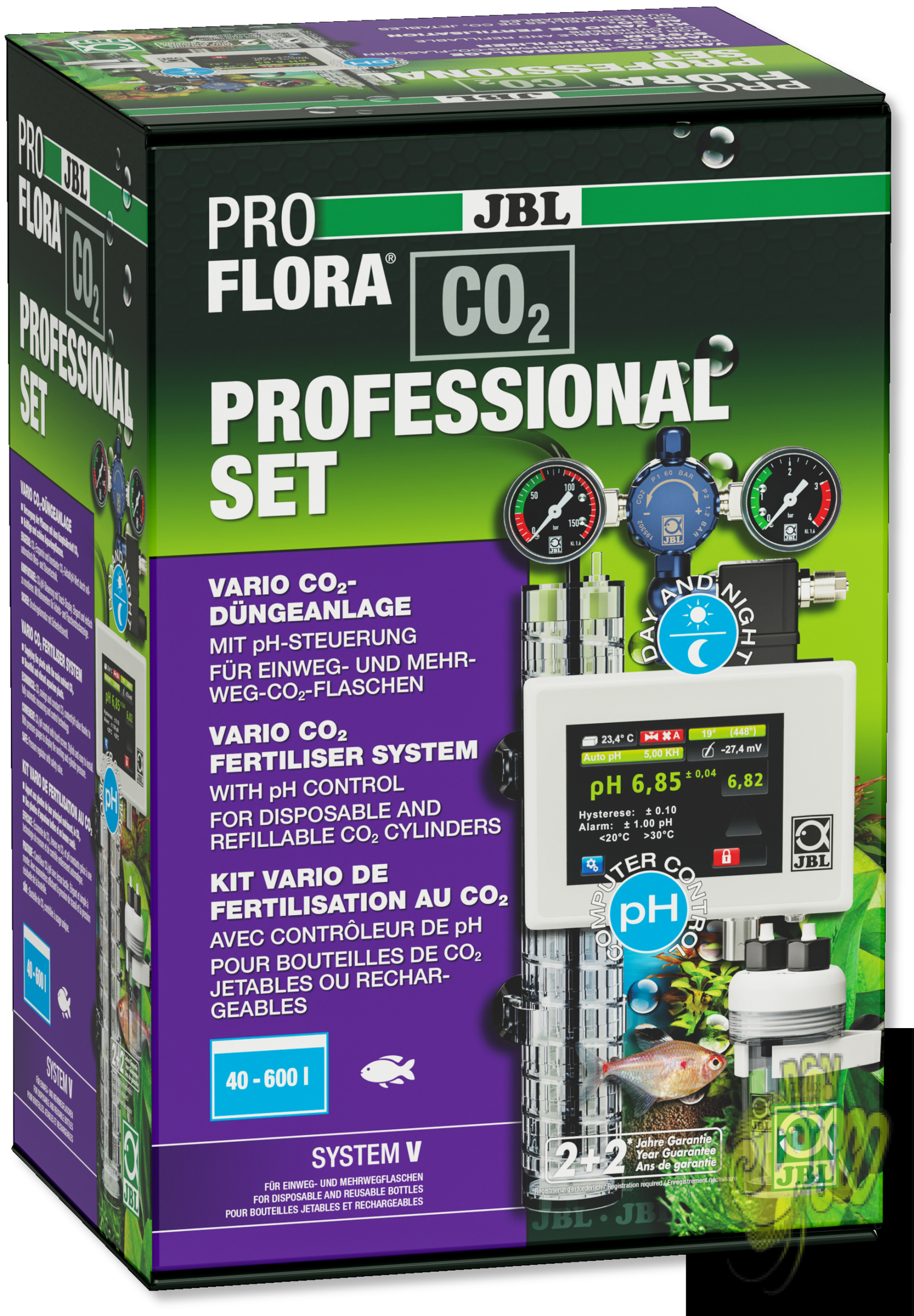 JBL PROFLORA CO2 PROFESSIONAL SET V