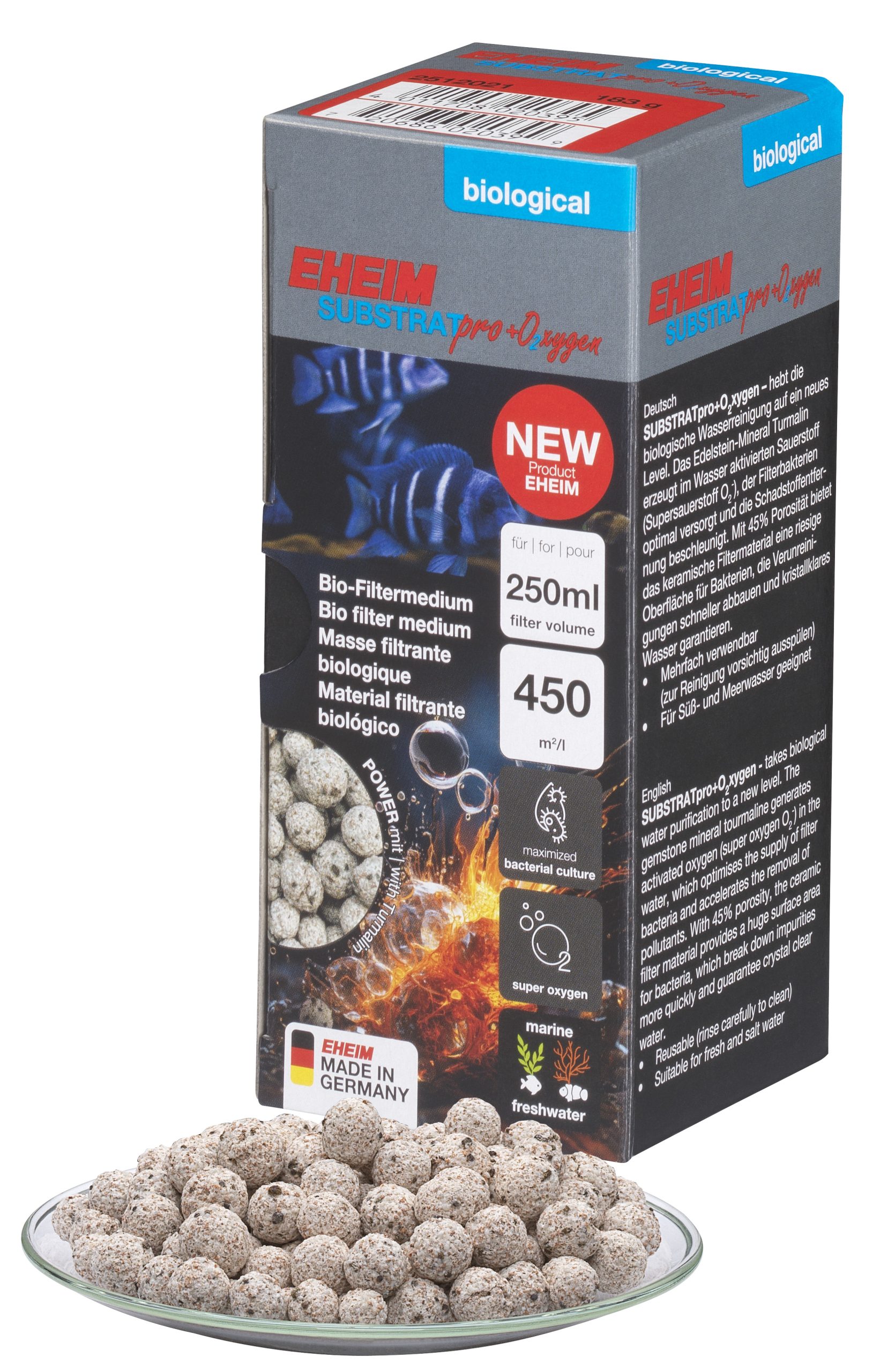 EHEIM SUBSTRATpro+ O2xygen 183g (250 ml)